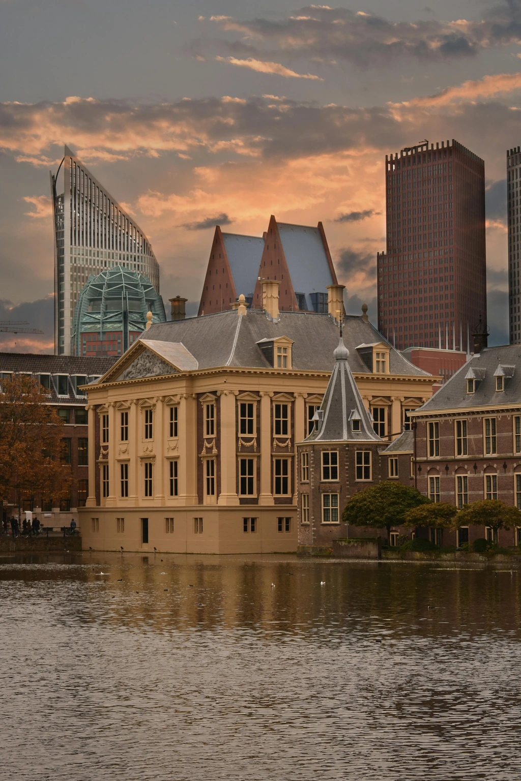 Government buildings in The Hague, Netherlands